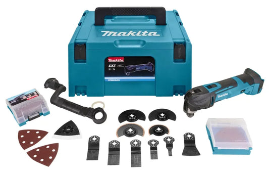 Makita DTM51ZJX3 18V Li-Ion Accu multitool body + 41 delige accessoireset in Mbox - snelwissel