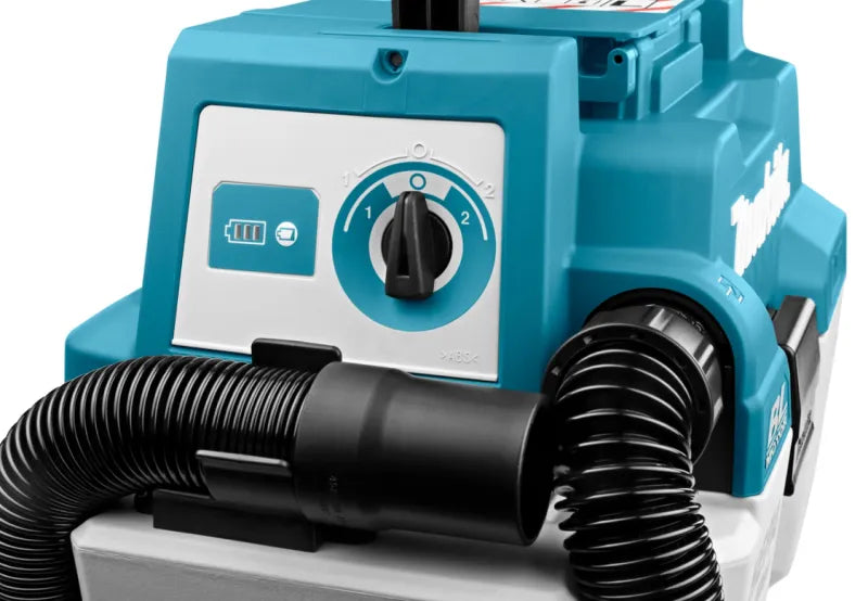 Makita DVC750LZX1 18V Li-Ion accu alles-/bouwstofzuiger body - 7,5L - koolborstelloos